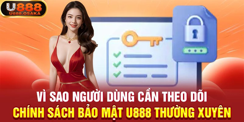 Chính sách bảo mật U888 bảo về người dùng