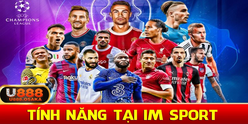 Tính năng và trải nghiệm tại sảnh IM Sport